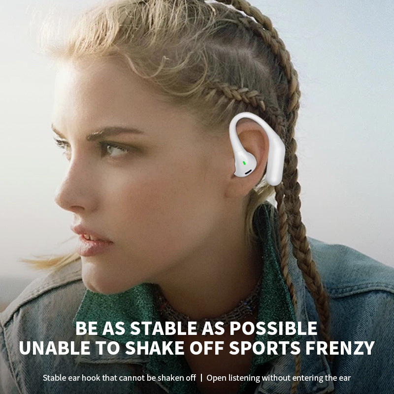 Auriculares Bluetooth Air6 de Condução Óssea para Desporto e Escritório