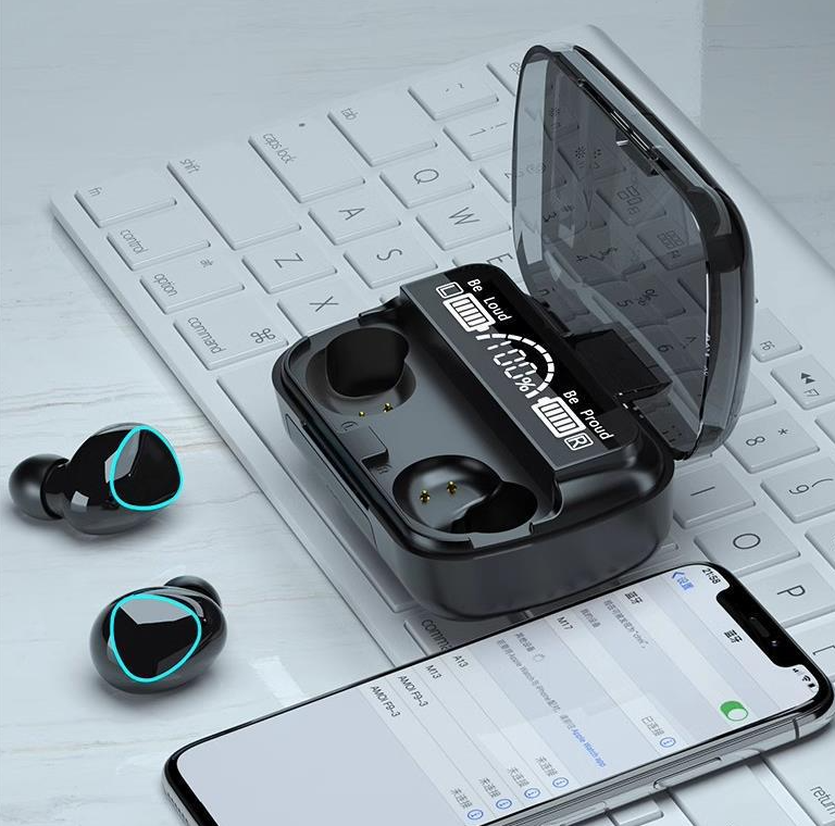 Earbuds Gaming M10 Bluetooth | Longa Autonomia | Redução de Ruído | Estéreo | Preto