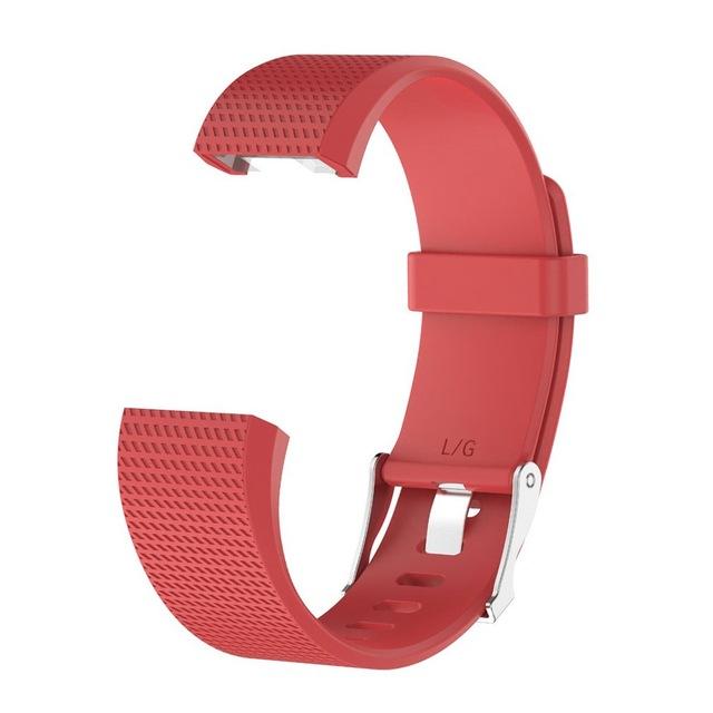 Bracelete de Substituição em Silícone para Fitbit Charge 2