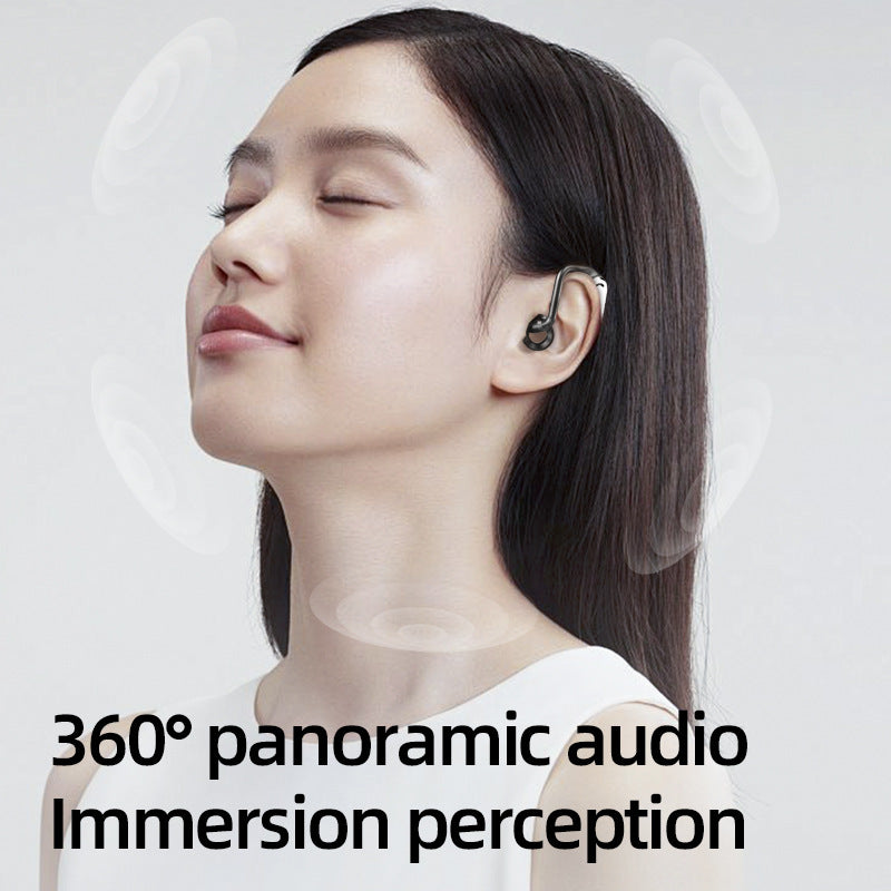 Auriculares Bluetooth GT-R de Condução Óssea com Ecrã Digital