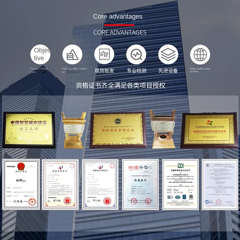 Platform WiFi Emergency Button for Elderly Care Homes, One-Button SOS Alarm, Rope-Type Senior Emergency Alert