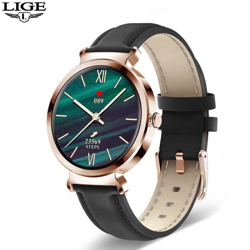 Smartwatch Feminino LIGE | Pulseira Multifuncional com Monitor de Saúde