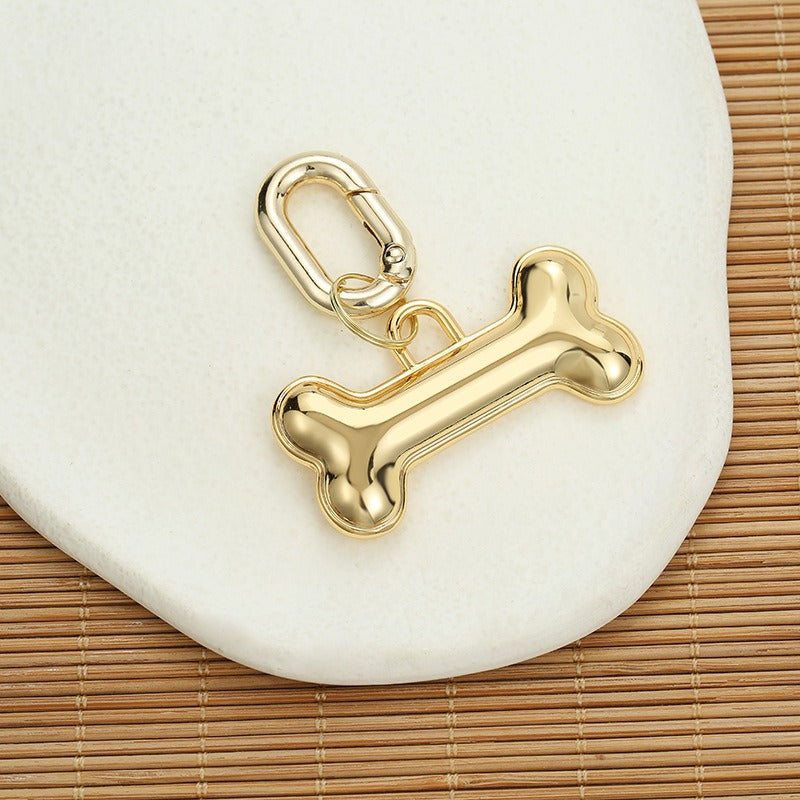 Chapa de identificação para cão, chapa anti-perda para animais, chapa grande para cão de pelo dourado