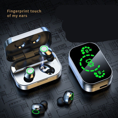 Auriculares Bluetooth TWS YD03 com Ecrã Digital | In-Ear Sem Fios