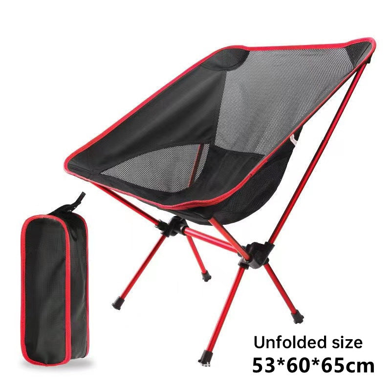 Cadeira Dobrável Ultra-Leve para Campismo e Outdoor | Estrutura em Alumínio