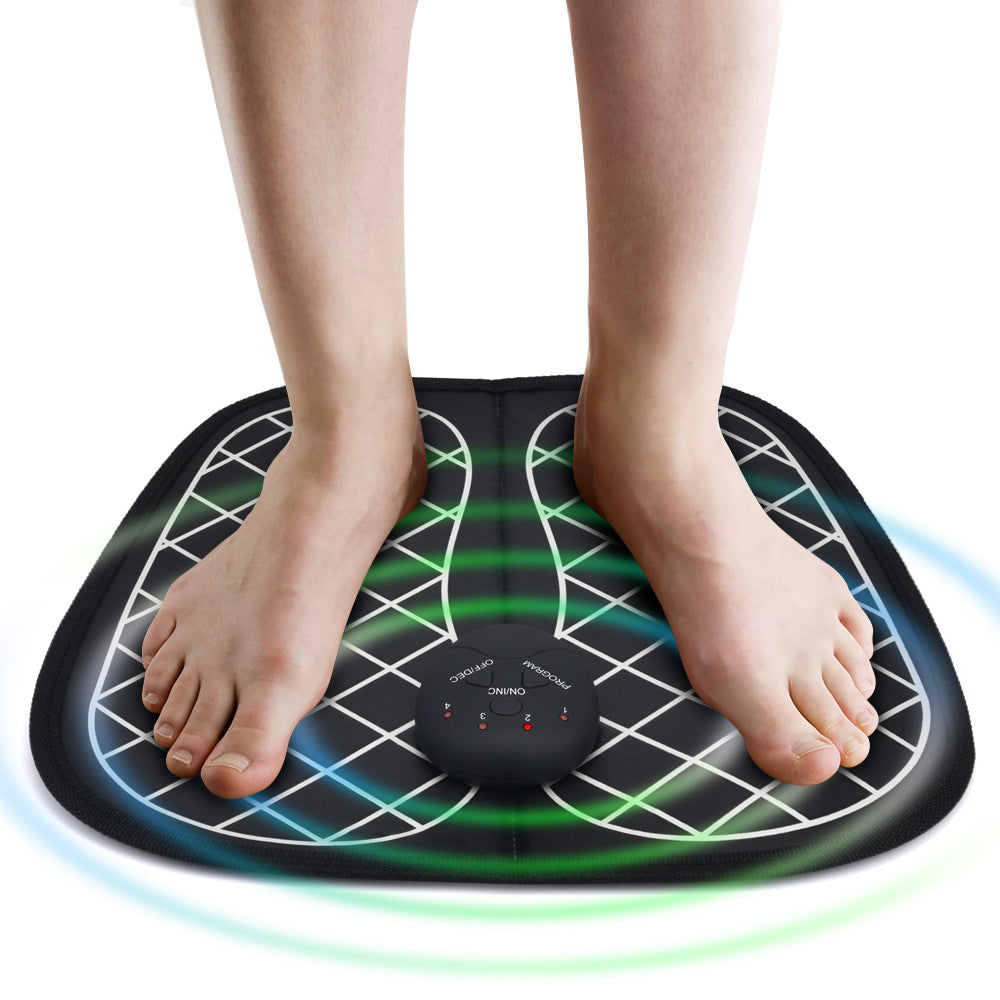 Máquina de Massagem EMS para Pés | 6 Modos e 10 Níveis de Intensidade