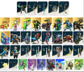 38 Cartões NFC Amiibo — The Legend of Zelda: Tears of the Kingdom para Nintendo Switch e Switch Lite