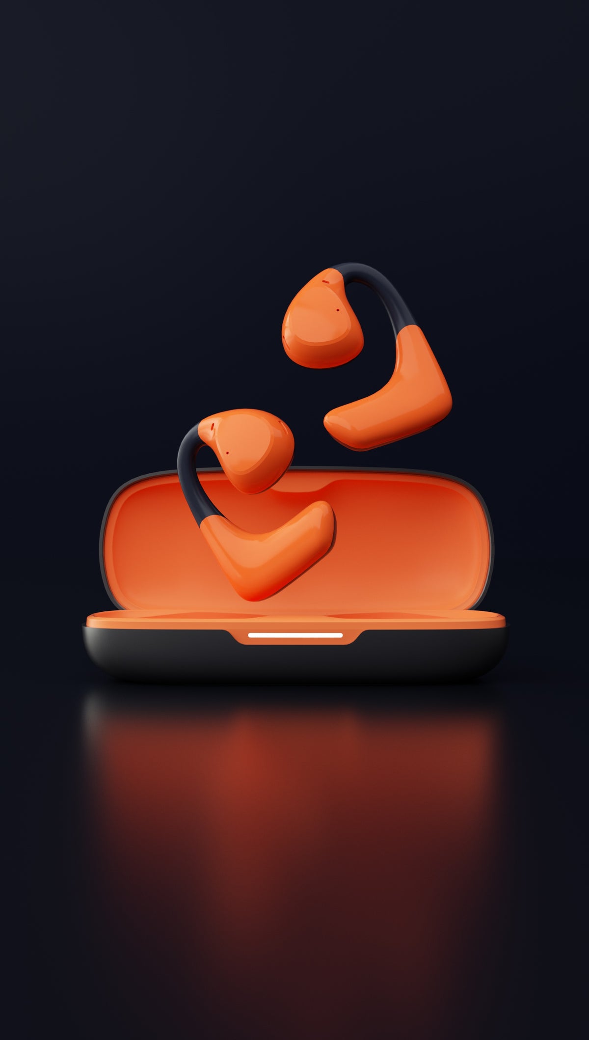 OWS Auriculares Bluetooth 5.3 Open-Air — Condução Aérea, 8h Bateria, Sem Fios Binaural