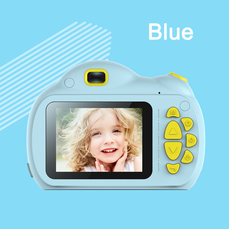 Câmara Digital Mini HD para Crianças – Bonita, Divertida, Dupla Câmara 720P/1080P, Presente Ideal