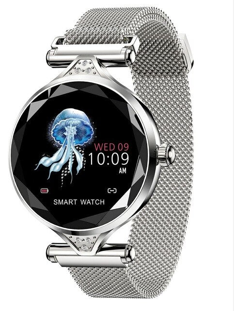 H1 Smartwatch para Senhora com Ecrã Colorido e Design Premium