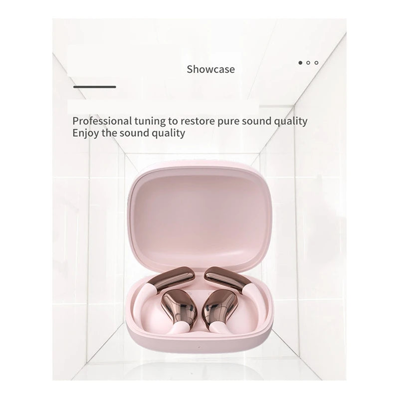 Auriculares Open Ear A38 Bluetooth 5.4 | HiFi Stéreo | Clip Desportivo | 4 Cores