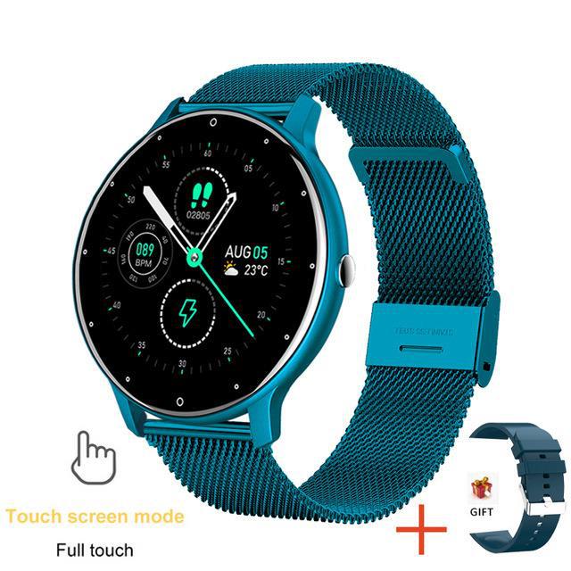 Smartwatch ZL02D | Monitor Cardíaco, Pressão Arterial e Sono | IP67 À Prova de Água
