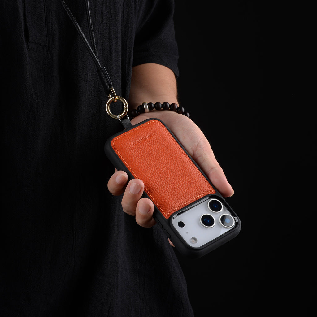 Melkco Leather Case for iPhone 17 Pro Max, Full Coverage Genuine Leather, iPhone 16 Pro, iPhone 15 Pro with Skin Design, iPhone 14 Fashionable Cover