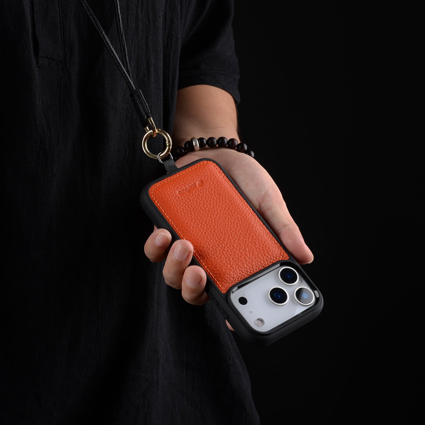 Melkco Leather Case for iPhone 17 Pro Max, Full Coverage Genuine Leather, iPhone 16 Pro, iPhone 15 Pro with Skin Design, iPhone 14 Fashionable Cover