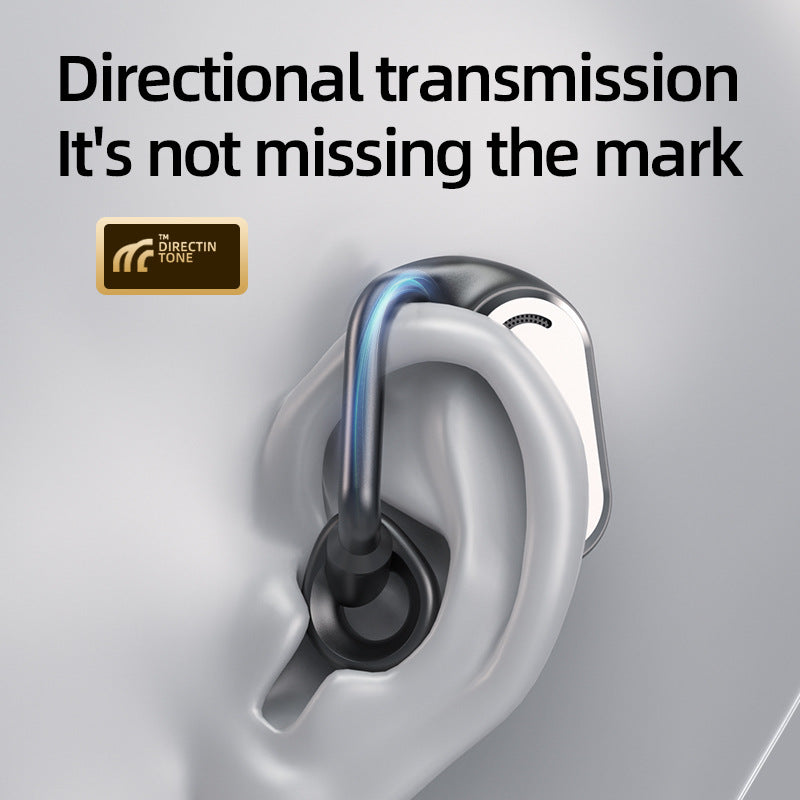 Auriculares Bluetooth GT-R de Condução Óssea com Ecrã Digital