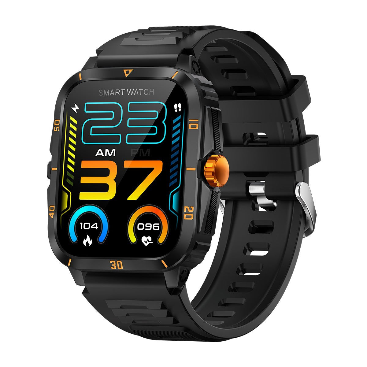 Smartwatch KT71 | À Prova de Água 3m, Chamadas Bluetooth e Monitor de Saúde Outdoor