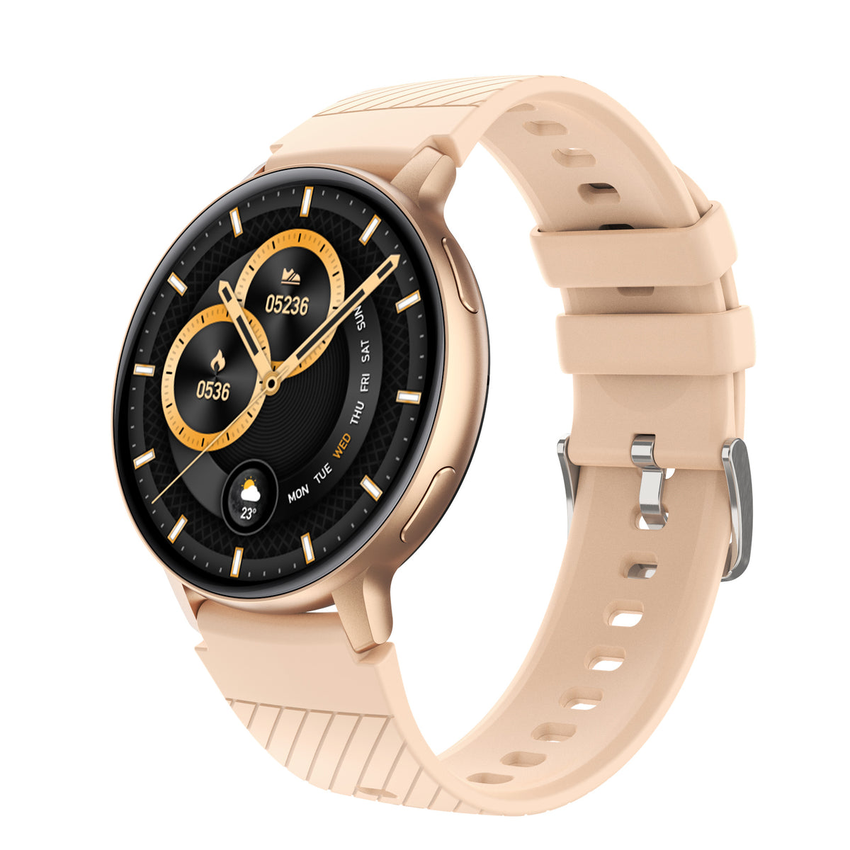Smartwatch S53 | Chamadas Bluetooth, Monitor de Saúde e Sono | Caixa em Alumínio