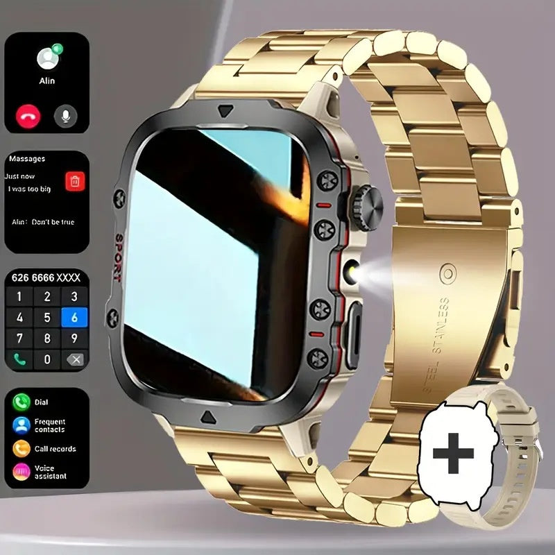 Smartwatch H19 Fitness Tracker | Freq. Cardíaca, Pedometer, Chamadas Bluetooth para iOS