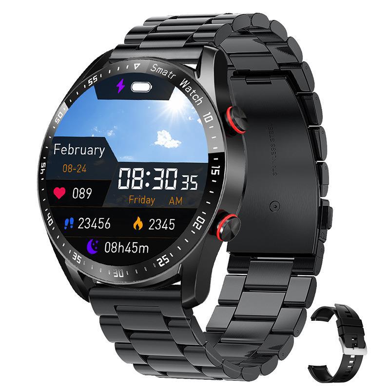 HW20 Smartwatch ECG+PPG — Bracelete em Aço Inoxidável, Ecrã 1,46", Chamadas Bluetooth e Monitor Cardíaco