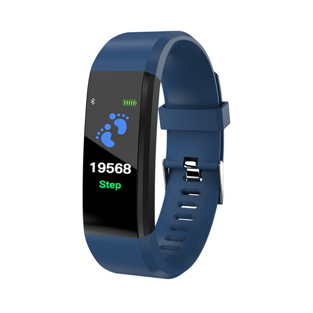 Pulseira Inteligente 115 Plus | Monitor Cardíaco, Fitness e À Prova de Água