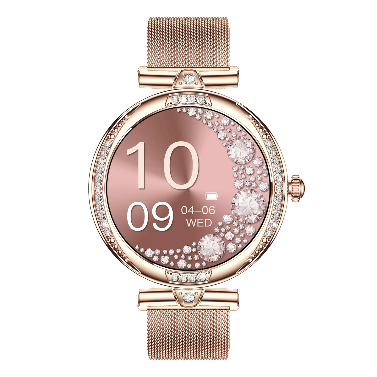 Smartwatch Feminino NX17 Pro | AMOLED, Chamadas Bluetooth e Monitorização de Saúde