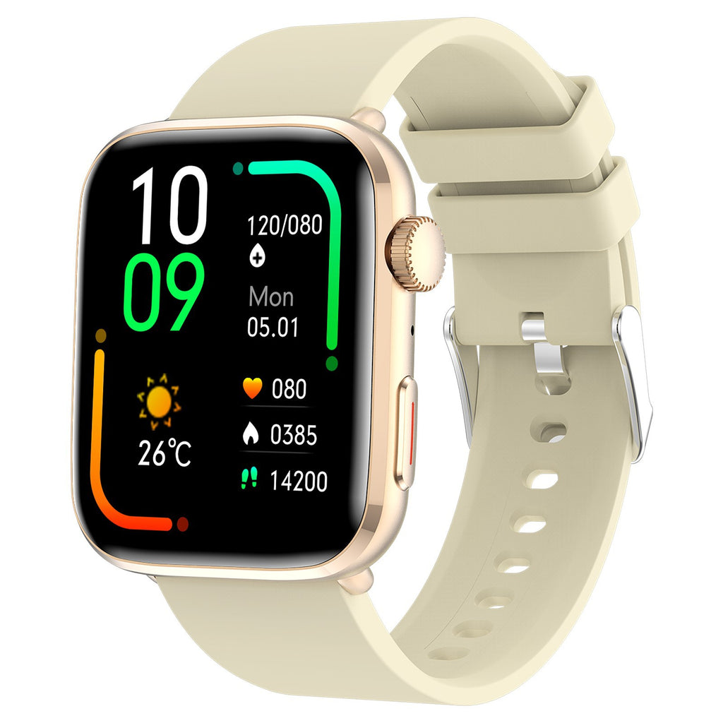 Smartwatch T92 | Chamadas Bluetooth | Freq. Cardíaca, SpO2 e Temperatura | 5 Cores