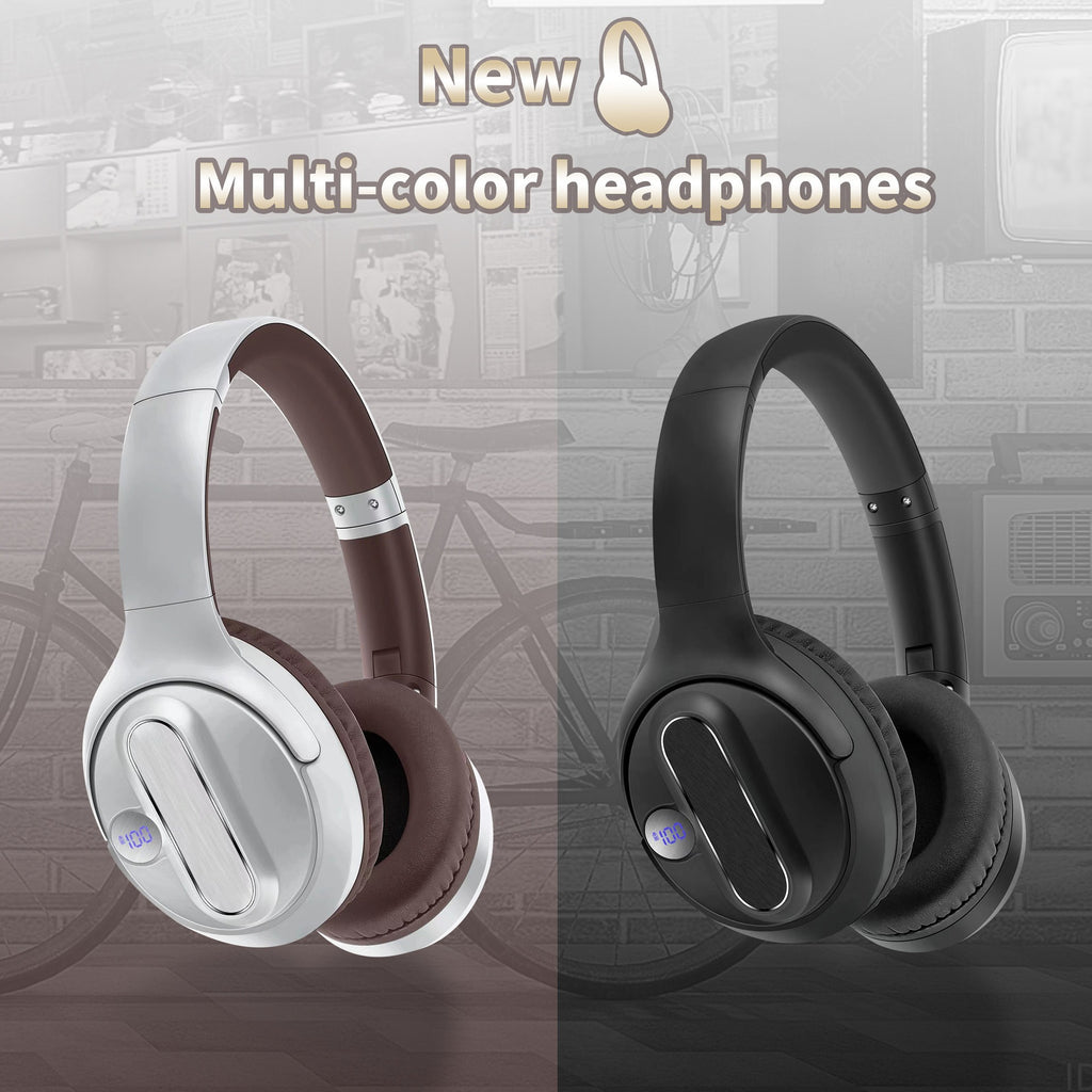 AKZ-13b American retro wireless Bluetooth headset with battery display and long battery life
