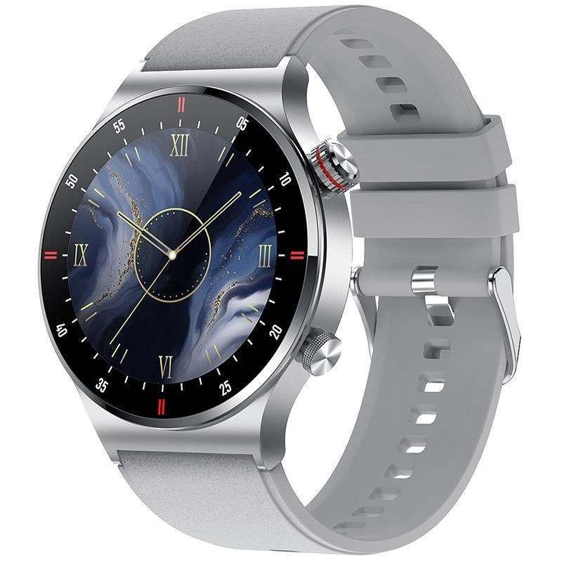 Smartwatch QW33 ECG+PPG | Chamadas Bluetooth, Leitor de Música, Pedometer
