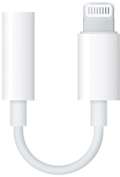 Apple Mmx62Zm/A Apple Lightning To 3.5Mm (Female) Adapter Cable White