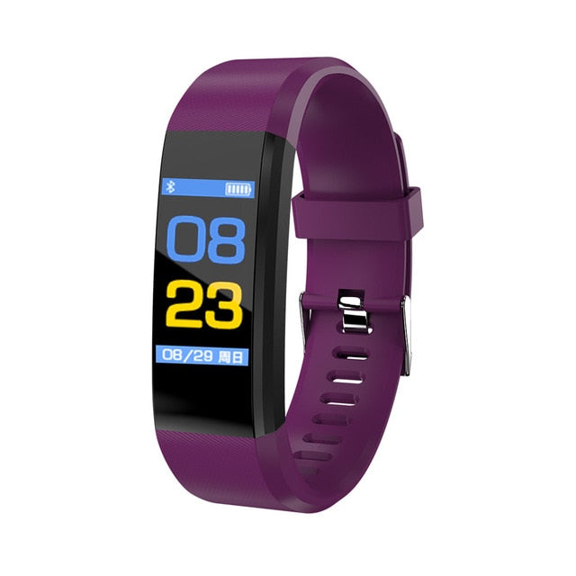 Pulseira Inteligente 115 Plus | Monitor Cardíaco, Fitness e À Prova de Água