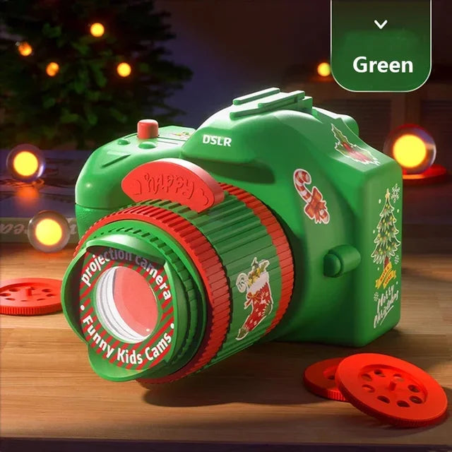 Câmara Brinquedo de Projeção de Natal | Lanterna Projetora Divertida para Bebés