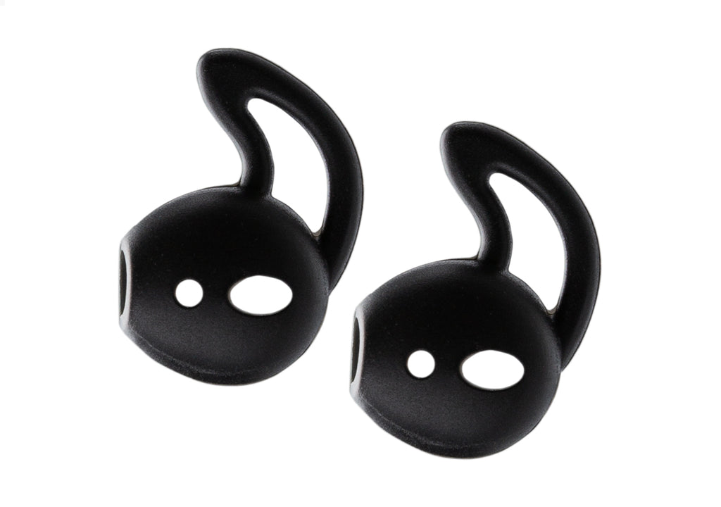 Xccess Silicone Earbuds With Ear Hook For Apple Earpod/Airpod Black