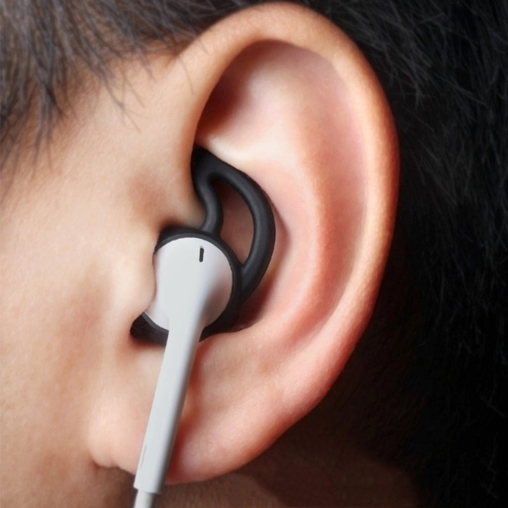 Xccess Silicone Earbuds With Ear Hook For Apple Earpod/Airpod White