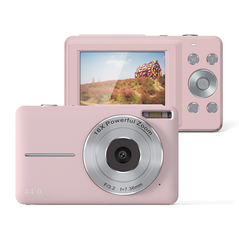 Câmara Digital FHD 1080P 44MP – Compacta e Portátil para Fotografia, Crianças e Adultos