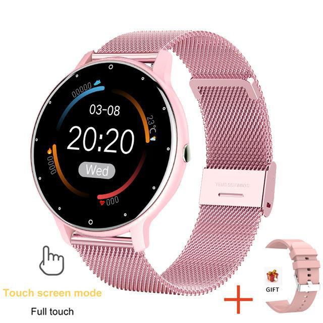 Smartwatch ZL02D | Monitor Cardíaco, Pressão Arterial e Sono | IP67 À Prova de Água