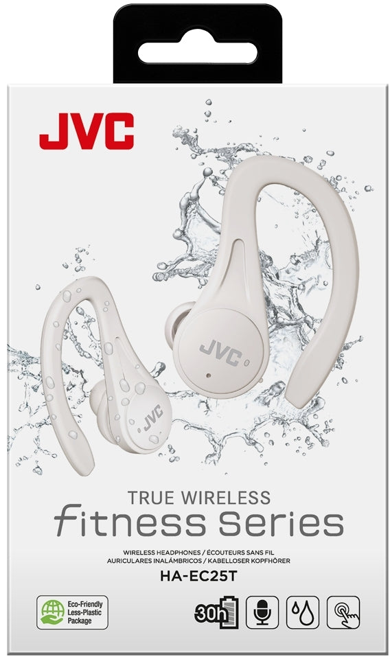 Jvc Ha-Ec25T Jvc Fitness Series True Wireless Bluetooth Stereo Headset White