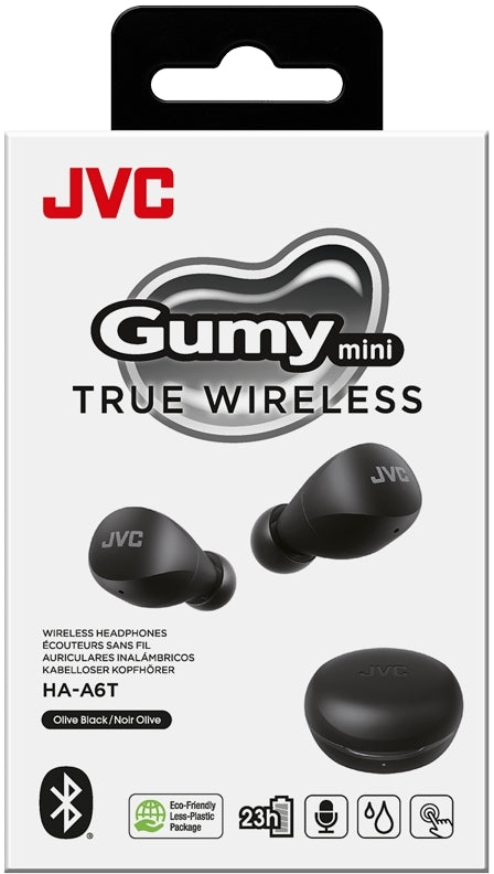 Jvc Ha-A6T Jvc Gumy Mini True Wireless Bluetooth Stereo Headset Black