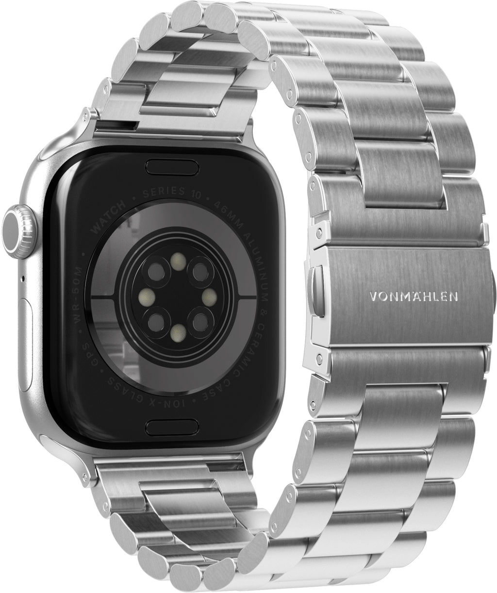 Vonmählen Link Bracelet 2 For Apple Watch 44 - 45 - 46 - 49Mm One Size Silver