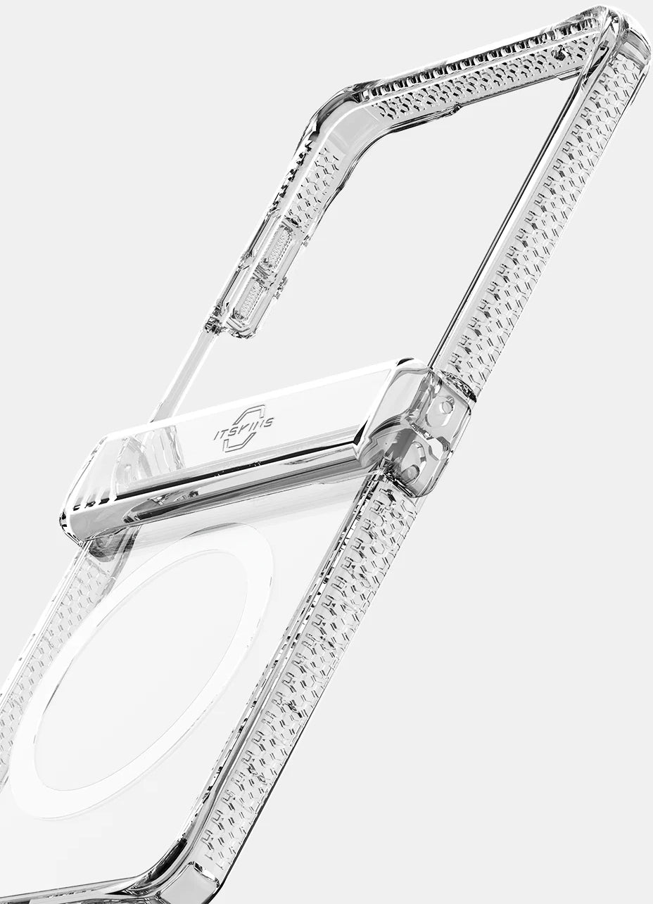 Itskins Level 2 Hybridmagclear_R With Hinge For Samsung Galaxy Z Flip8 5G Transparent