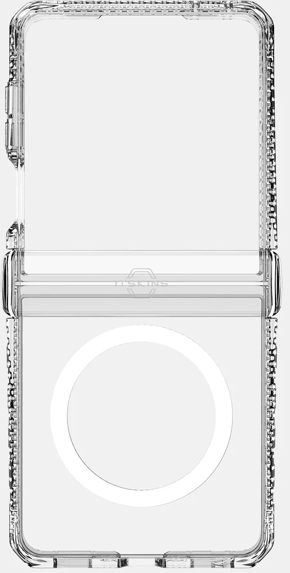 Itskins Level 2 Hybridmagclear_R With Hinge For Samsung Galaxy Z Flip8 5G Transparent