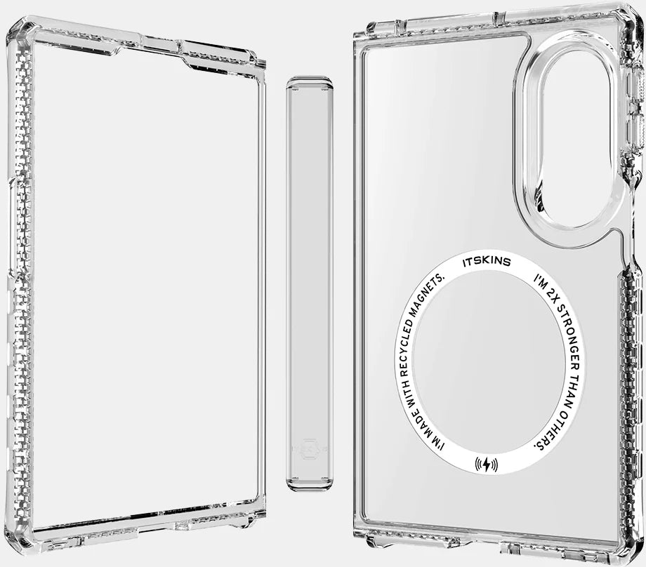 Itskins Level 2 Hybridmagclear_R With Hinge For Samsung Galaxy Z Fold8 5G Transparent