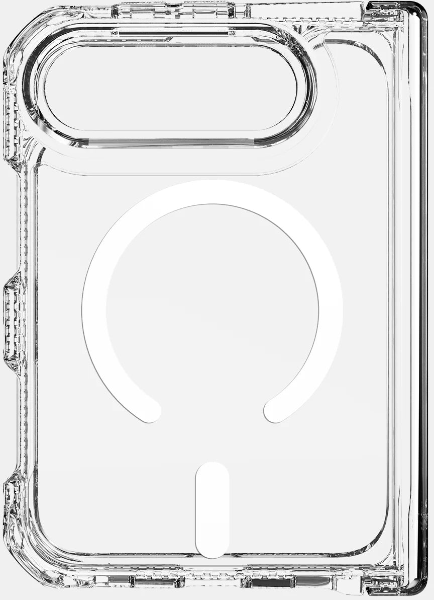 Itskins Level 2 Hybridmagclear_R With Hinge For Apple Iphone Duo Transparent