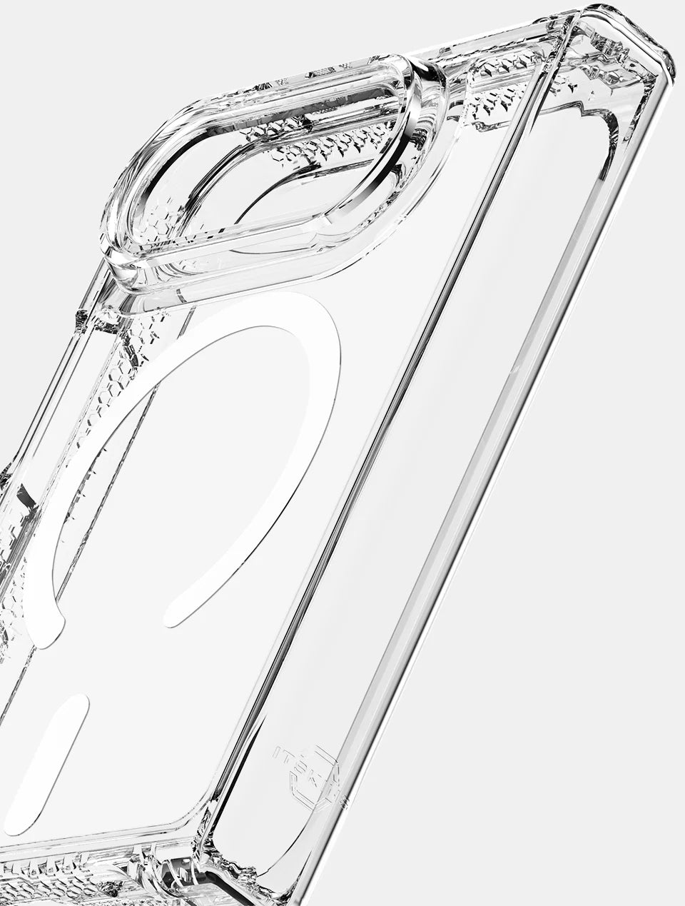 Itskins Level 2 Hybridmagclear_R With Hinge For Apple Iphone Duo Transparent