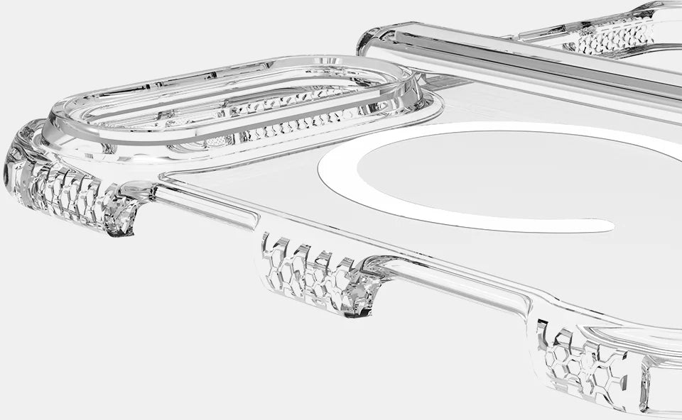 Itskins Level 2 Hybridmagclear_R With Hinge For Apple Iphone Duo Transparent