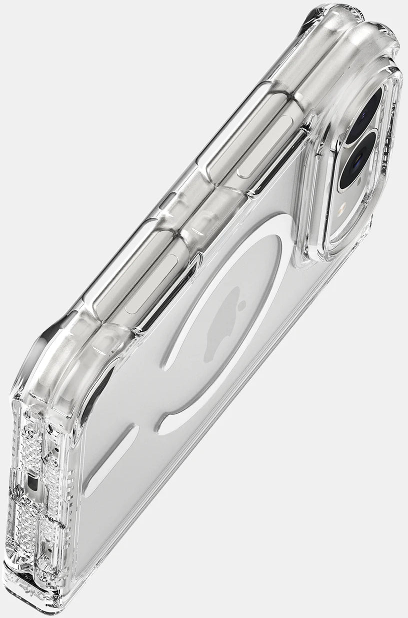 Itskins Level 2 Hybridmagclear_R With Hinge For Apple Iphone Duo Transparent
