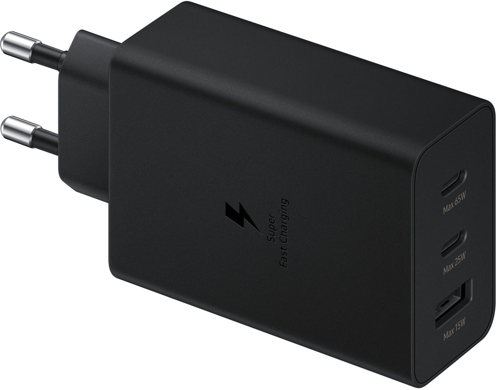 Samsung Ep-T6530Nbegeu Samsung Usb-C Pd Trio Wall Charger 65W Black