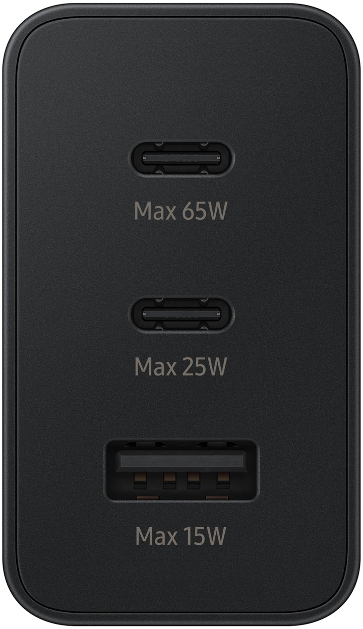 Samsung Ep-T6530Nbegeu Samsung Usb-C Pd Trio Wall Charger 65W Black