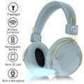 Auriculares Bluetooth B863 com Iluminação e Dobráveis | 18h de Autonomia