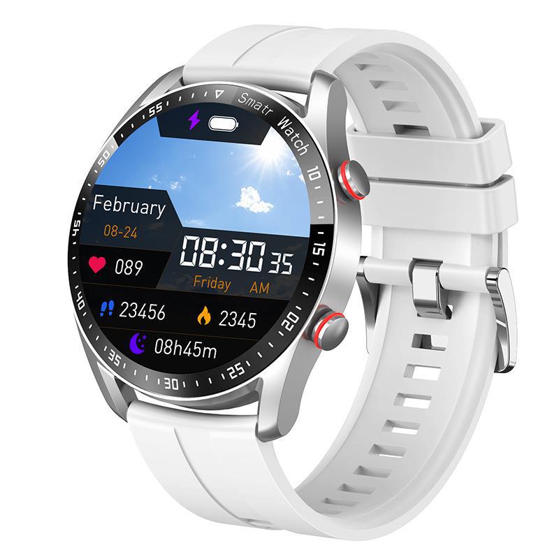 HW20 Smartwatch ECG+PPG — Bracelete em Aço Inoxidável, Ecrã 1,46", Chamadas Bluetooth e Monitor Cardíaco