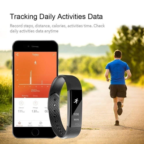 Smartwatch SmartFit — Monitor de Atividade e Saúde com Bracelete Extra Grátis